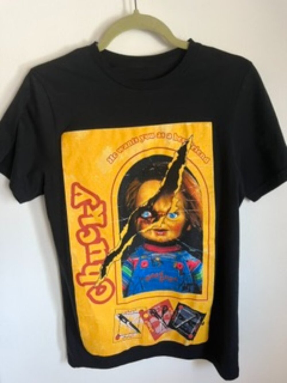 🧡3/15 Universal Studios Halloween Horror Nights Chucky T Shirt XS